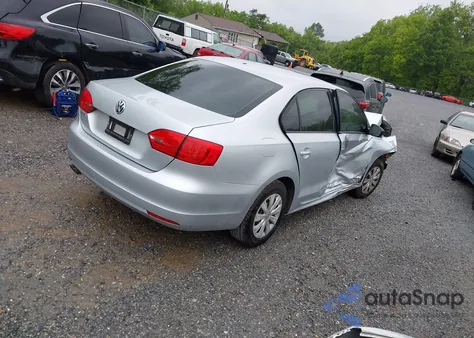 2014 Volkswagen Jetta 2.0L S из США, поврежденный, VIN 3VW2K7AJ6EM327684